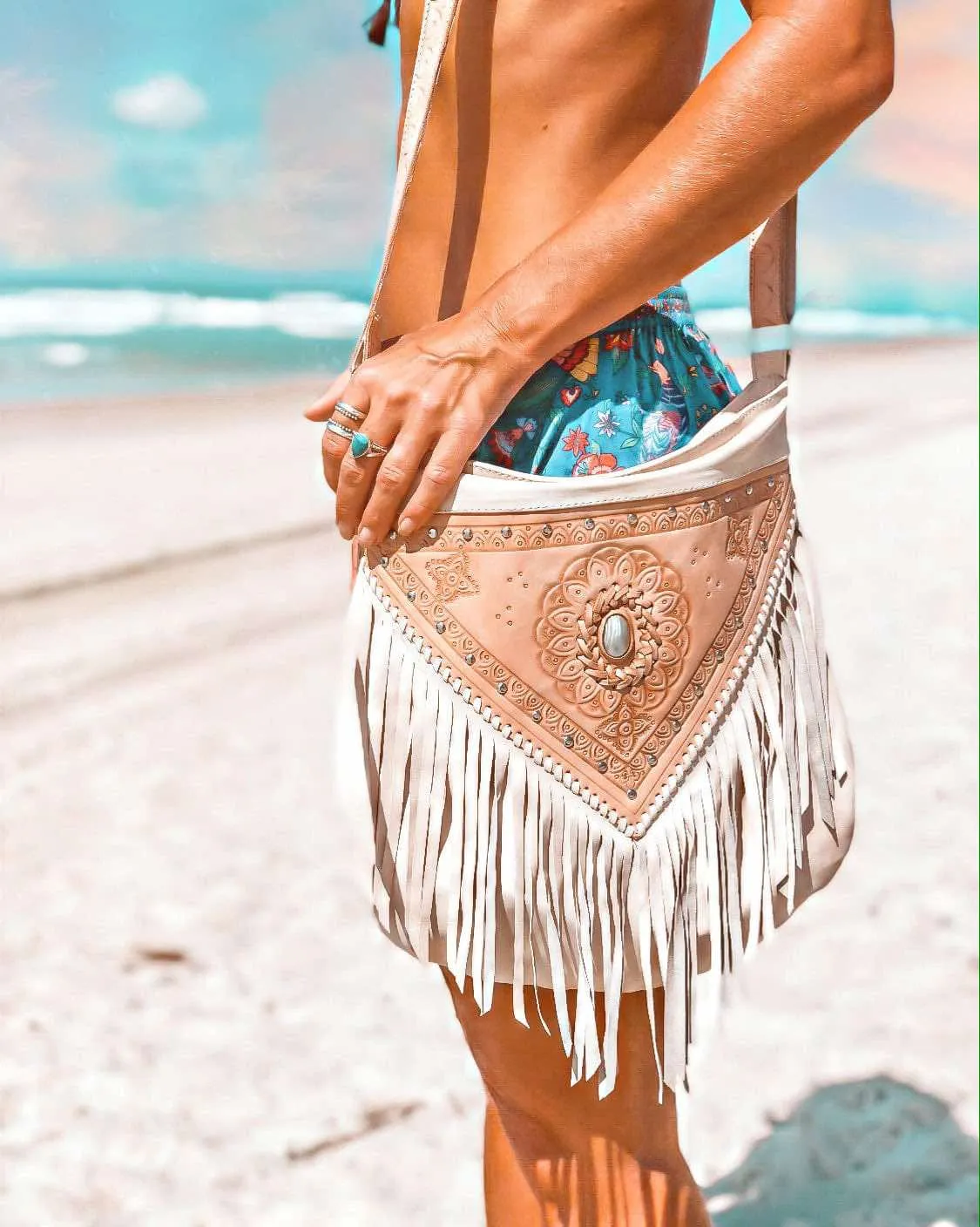 Aurora Fringed Bag