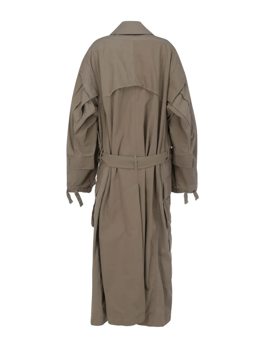 Balenciaga Multi-Pocket Trench Coat