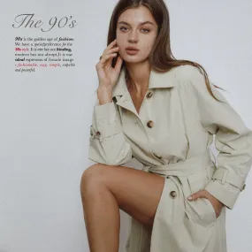 Classic Autumn Trench Coat