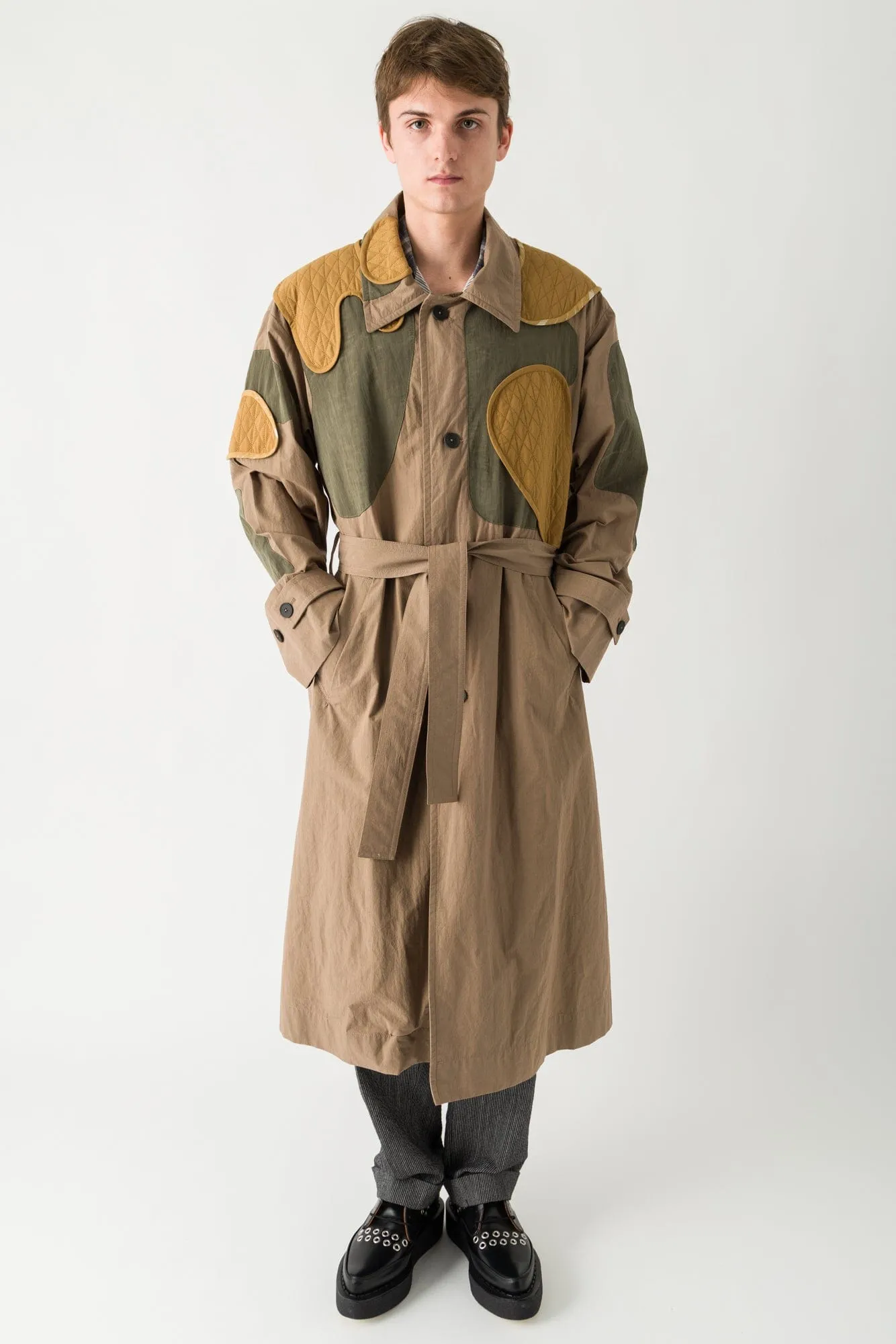 Craig Green Utility Patch Trench in Beige SS25