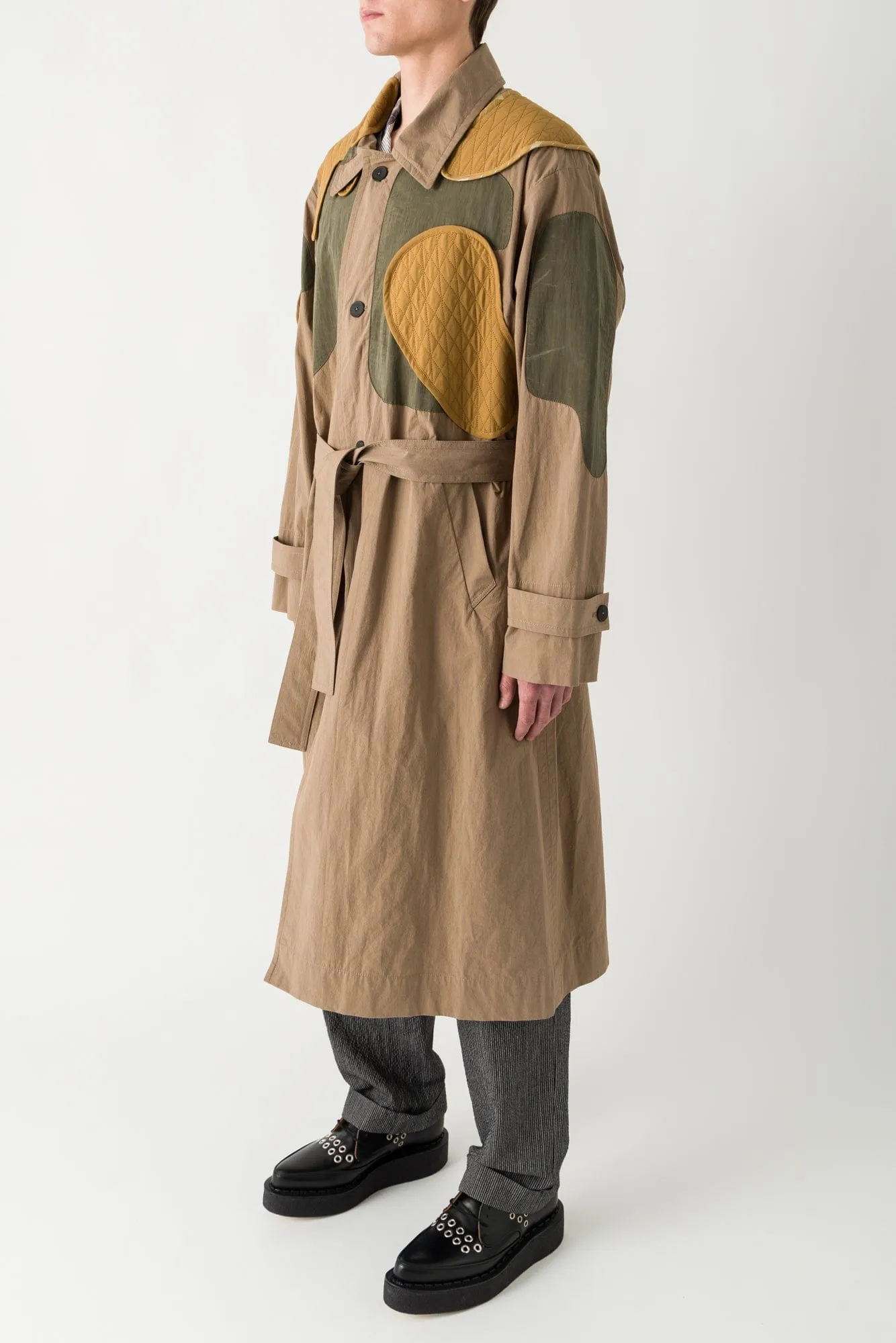 Craig Green Utility Patch Trench in Beige SS25