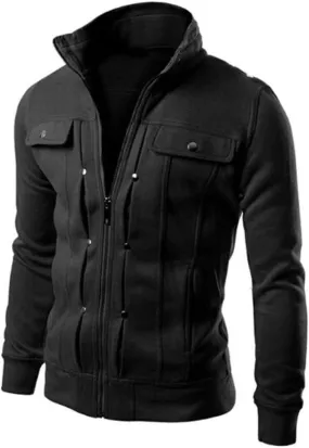 DuDubaby Men Winter Jacket Slim Lapel Cardigan Coat Jacket Winter Jackets for Men Heated Jacket for Mens