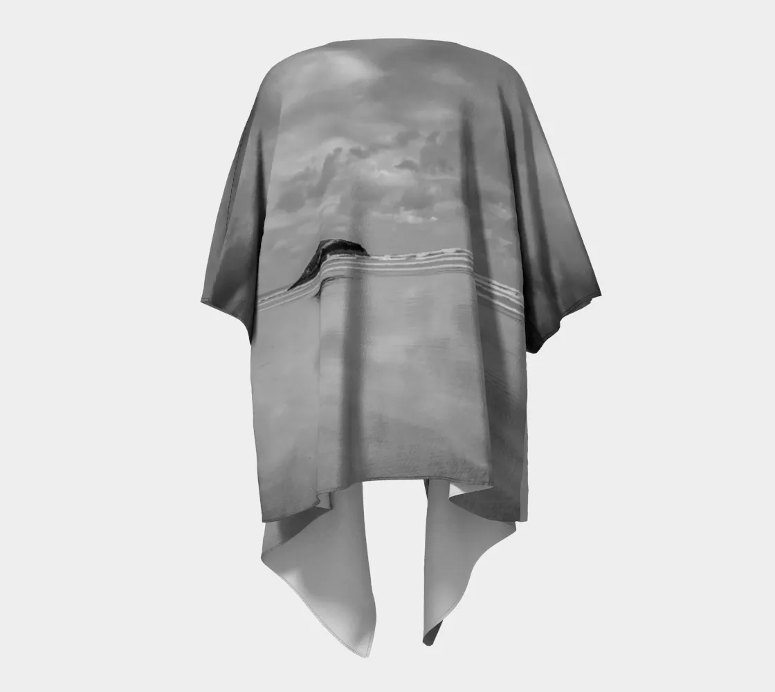 Long Beach Tofino Draped Kimono