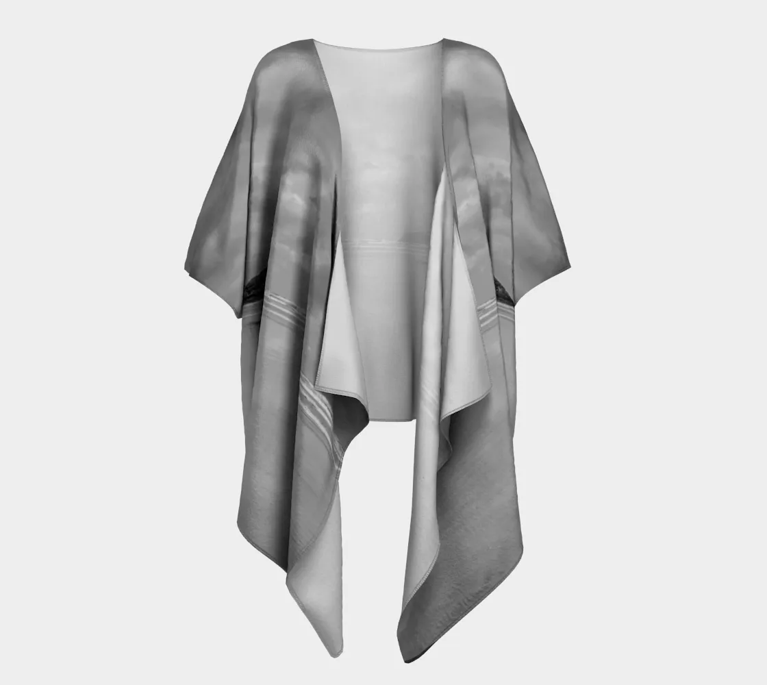 Long Beach Tofino Draped Kimono