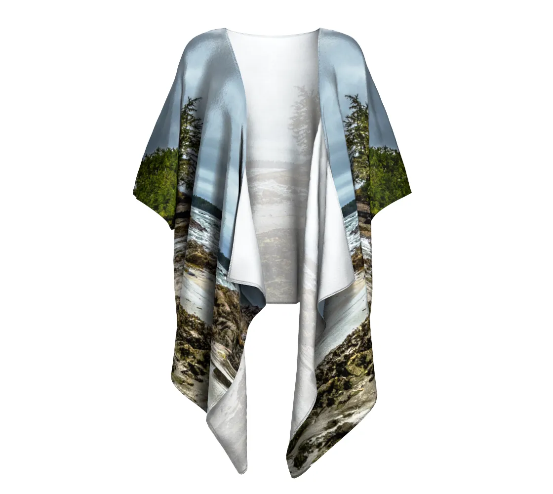 McKenzie Beach Tofino Draped Kimono