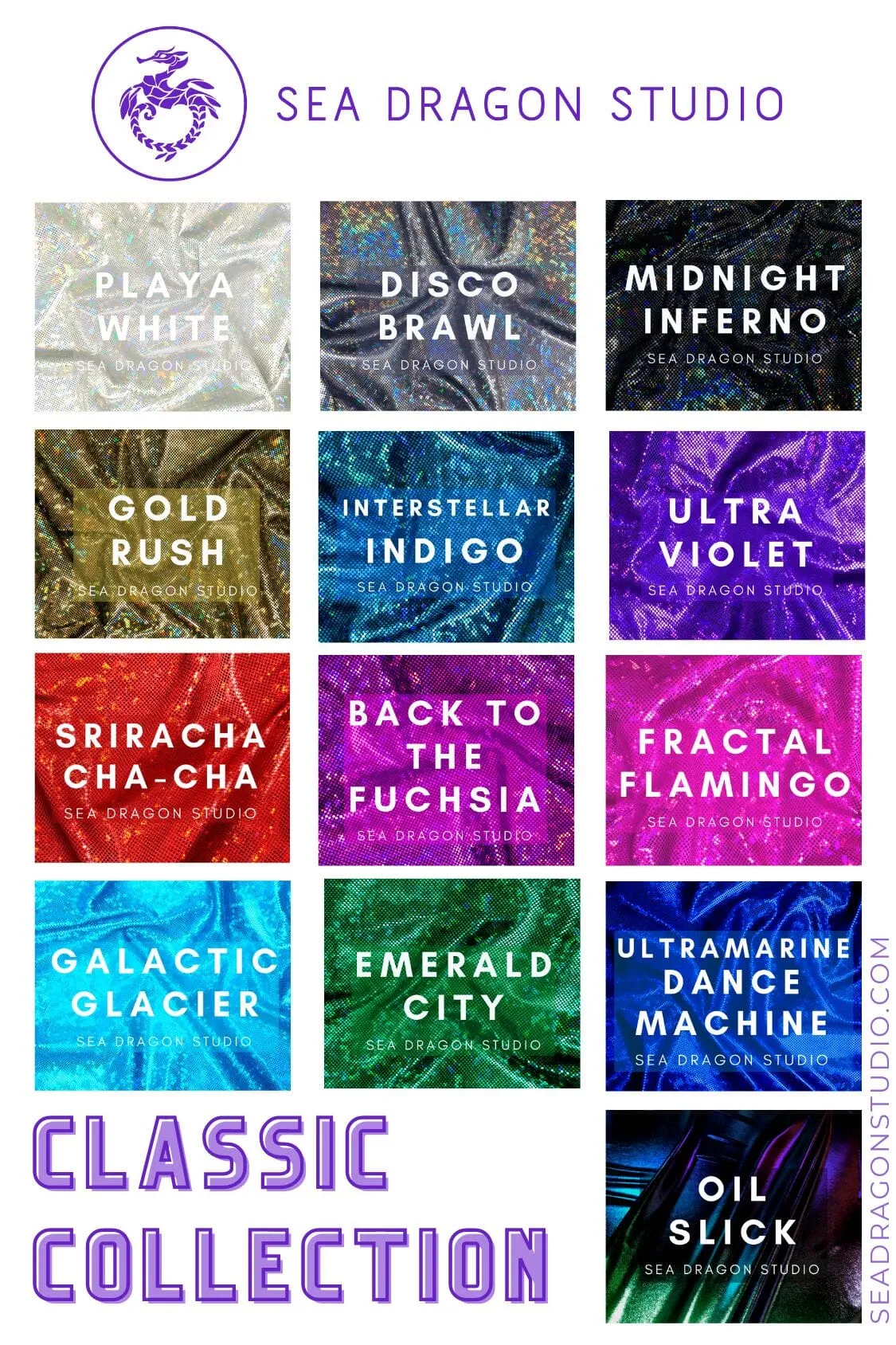 Mens Holographic Bikini Briefs | 13 Colors