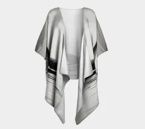 Orca Spray Draped Kimono