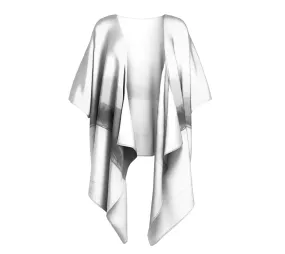 Pacific Mist Quadra Island Draped Kimono