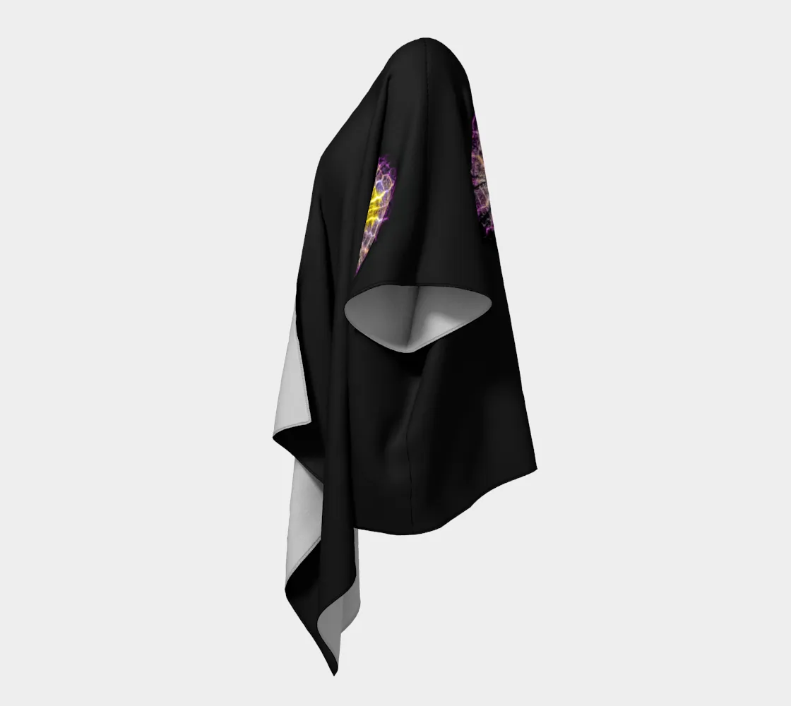 Spotlight Sand Dollar Draped Kimono