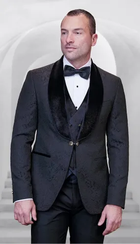 Statement  Emporio-BLK Mens Suit