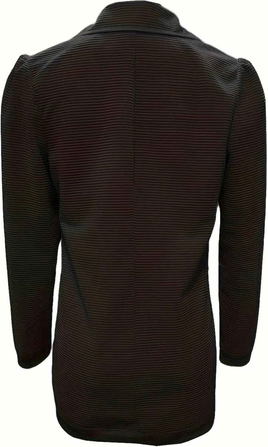 Tweed Blazers for Women Business Casual Open Front Long Sleeve Jackets Work Office Double Breasted Blazer